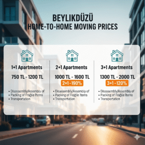 beylikdüzü evden eve nakliyat fiyatı